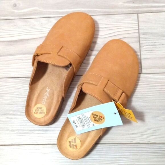 (17-4139)   🔥3/$20🔥  Girls' Cat & Jack Shoes Perry Slip-On Clogs Sz 1 - Picture 11 of 11